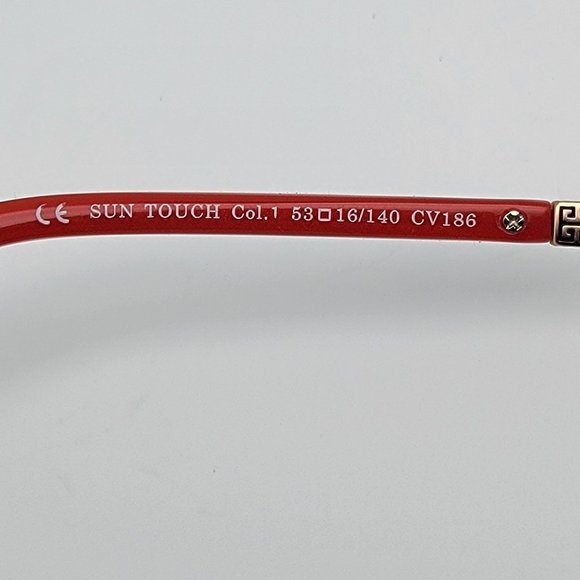 Coco Song CCS CV186 Sun Touch Col. 1 Eyeglasses Frame w/ Case 53-16-140 - Picture 8 of 15